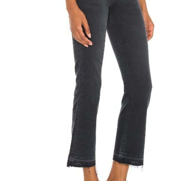 LE JEAN Mid Rise Bella Crop Flare - Picture 4 of 11